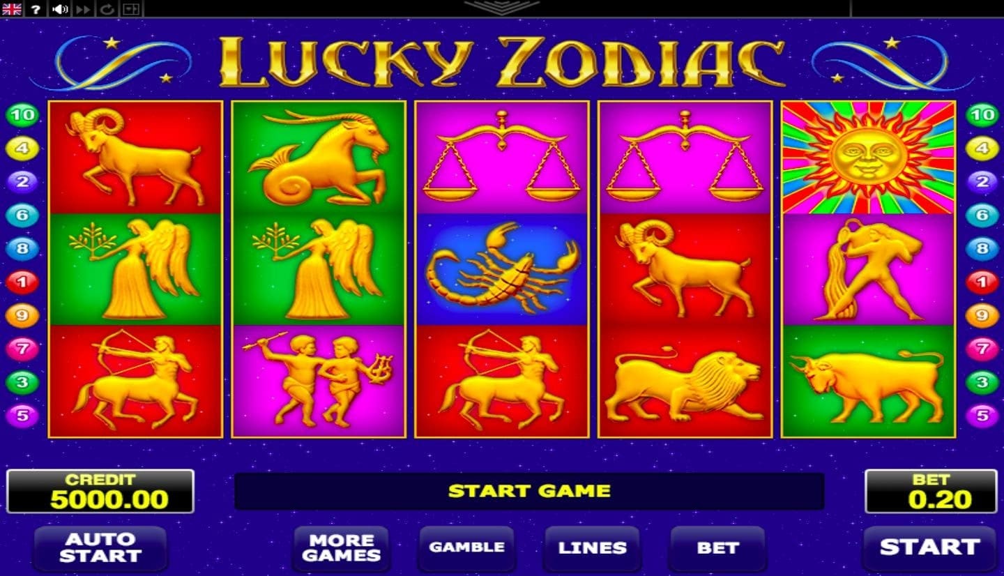 Amatic Software Zodiac norocos Slot